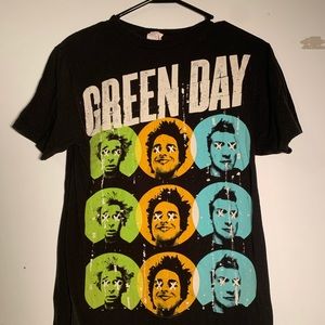 Band Tee T-shirt Green Day Punk POP 90s